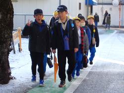 雪がいっぱい 大喜びの三樹っ子