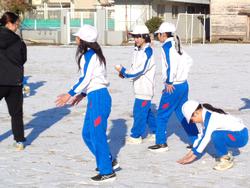 雪がいっぱい 大喜びの三樹っ子