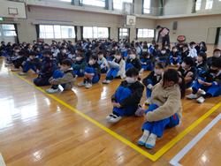 児童会役員選挙の様子