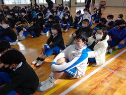 児童会役員選挙の様子