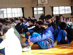 児童会役員選挙の様子