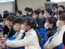 児童会役員選挙の様子