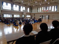 児童会役員選挙の様子