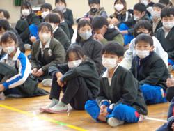 児童会役員選挙の様子