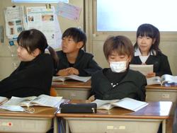 3年生国語の授業