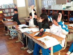 3年生国語の授業