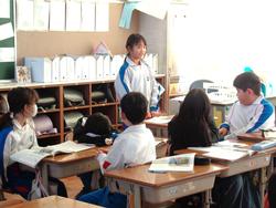 3年生国語の授業