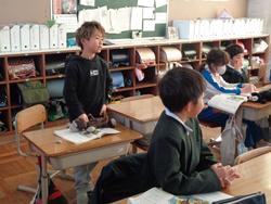 3年生国語の授業