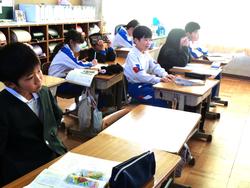 3年生国語の授業