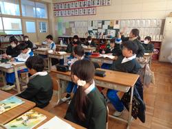4年生国語の授業