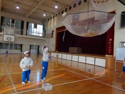 2年生体育の授業