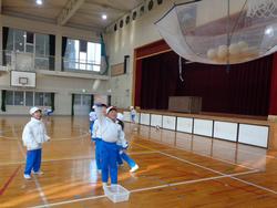 2年生体育の授業