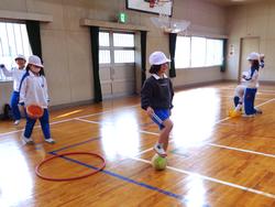 2年生体育の授業