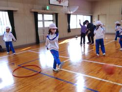 2年生体育の授業