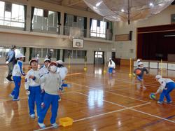 2年生体育の授業