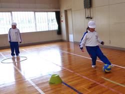 2年生体育の授業