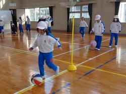 2年生体育の授業