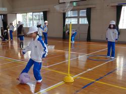 2年生体育の授業