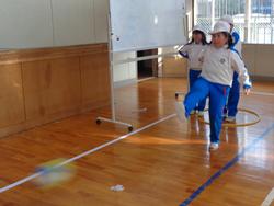 2年生体育の授業