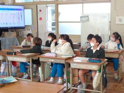 3年生国語の授業