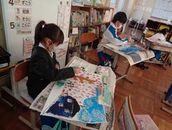 1年生図工の授業