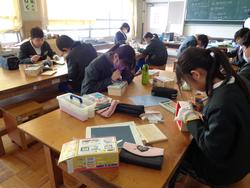 6年生図工の授業