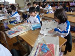 2年生図工の授業