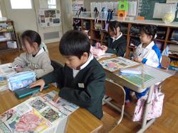 2年生図工の授業