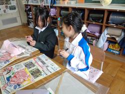 2年生図工の授業