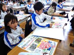 2年生図工の授業