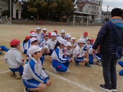 3年生体育の授業