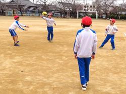 3年生体育の授業