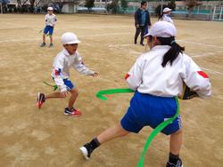 3年生体育の授業