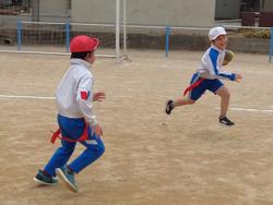 3年生体育の授業