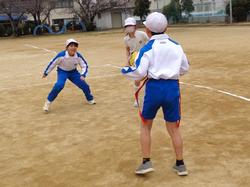 3年生体育の授業