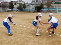 3年生体育の授業