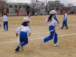 3年生体育の授業