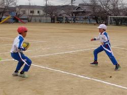 3年生体育の授業