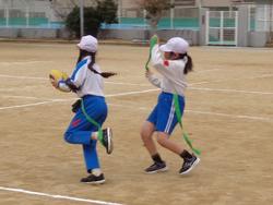 3年生体育の授業