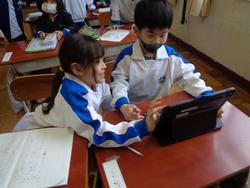 1年生生活科の授業