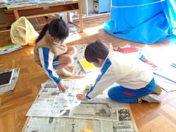 3年生図工の授業