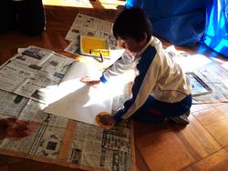 3年生図工の授業