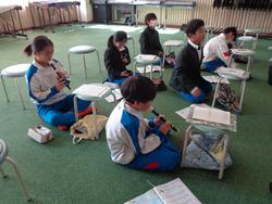 4年生音楽の授業