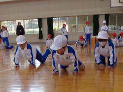 1年生体育の授業