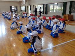 1年生体育の授業