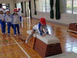 1年生体育の授業