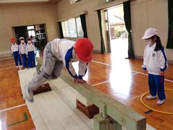 1年生体育の授業