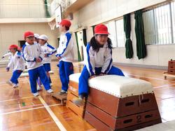 1年生体育の授業