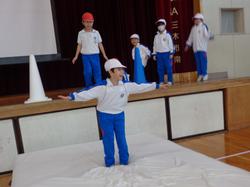 1年生体育の授業