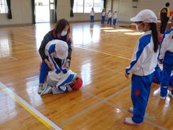 1年生体育の授業